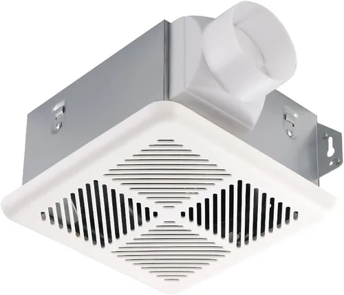 Tech Drive Extractor de baño muy silencioso – 70 CFM, 2.0 Sone, no necesita acceso al ático, certificado Energy Star, fácil de instalar, conducto de