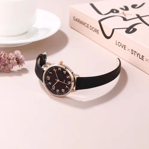 Miniatura 4 de Women's Dainty Analog Leather Dress Watch for Small Wrists, Ladies Waterproof Watches for Women, Reloj para Mujer