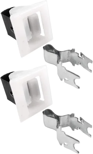 Repairwares Kit de pestillo universal para puerta de electrodomésticos 279570 279570M 8001593 510177 WE1X1192 5366021400 4027EL2001A (paquete de 2)
