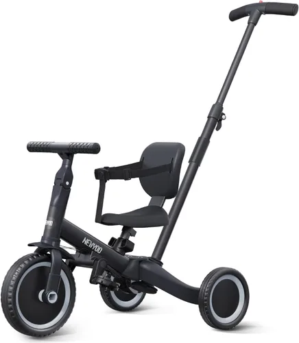 Miniatura 8 de newyoo - Triciclos para niños de 1 a 3 años, bicicleta para niños pequeños, regalo de cumpleaños y juguete para niños y niñas, triciclo para niños