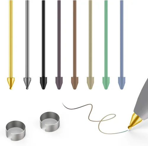 Puntas de plástico de colores de repuesto para Samsung Galaxy Tab S10/S9/S8/S7/S6 Series S Pen, teléfono móvil S26/S25/S24/S23/S22 Ultra S Pen, 2