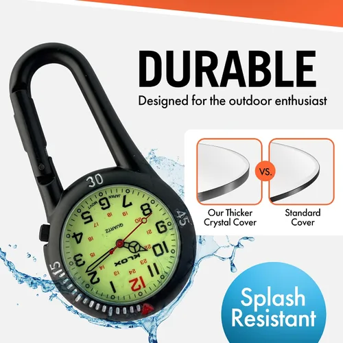 Miniatura 5 de Reloj unisex con correa que brilla en la oscuridad