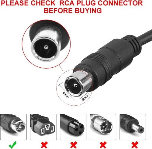 Miniatura 8 de Reemplazo para Segway Ninebot ES1 ES2 ES4, 42V 2A Cable adaptador de cargador de alimentación para Xiaomi M365, Spin, Skip, Bird, Lime-S