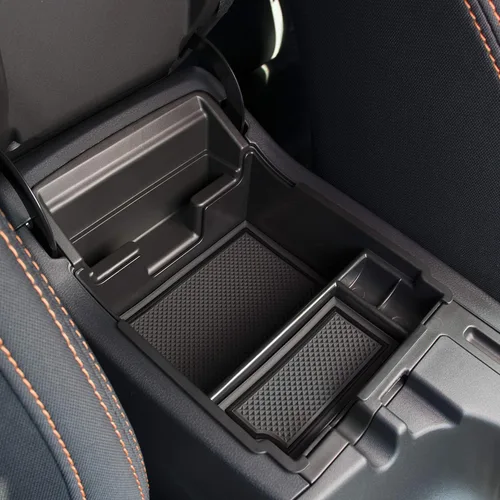 Miniatura 3 de CupHolderHero Se ajusta a Subaru Crosstrek 2018-2022 y Subaru Impreza 2017-2022 Organizador de consola central con tapete antideslizante y antipolvo