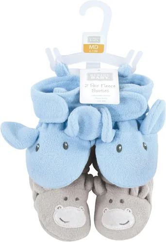 Miniatura 2 de Hudson Baby Paquete de 2 botines de forro polar unisex para bebé