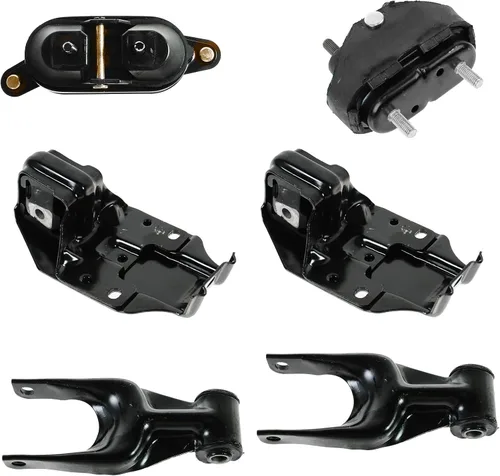 Miniatura 25 de Conjunto de soportes hidráulicos de motor y transmisión TRQ para Mercedes Benz C280 CLK320 E320