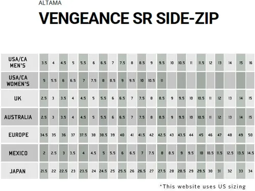Miniatura 7 de Altama Botas unisex Vengeance SR con cremallera lateral de 8 pulgadas Botas ligeras de cuero de grano completo con forro textil y lengüeta