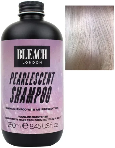 Miniatura 8 de Bleach London Awkward Peach Shampoo - Fórmula tonificante melocotón, para cabello decolorado, depósito de color, mejora el rubio cálido, sin