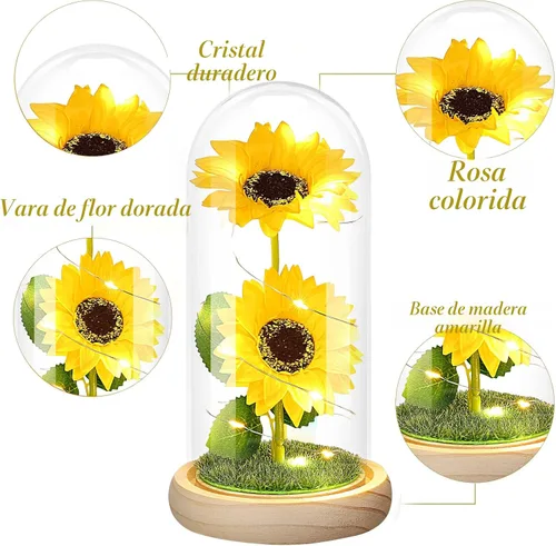 Miniatura 9 de Regalos de cumpleaños para mujeres, Día de la Madre, regalos de girasol para mamá de hija, regalos para mamá para mujeres, hermana, abuela, esposa