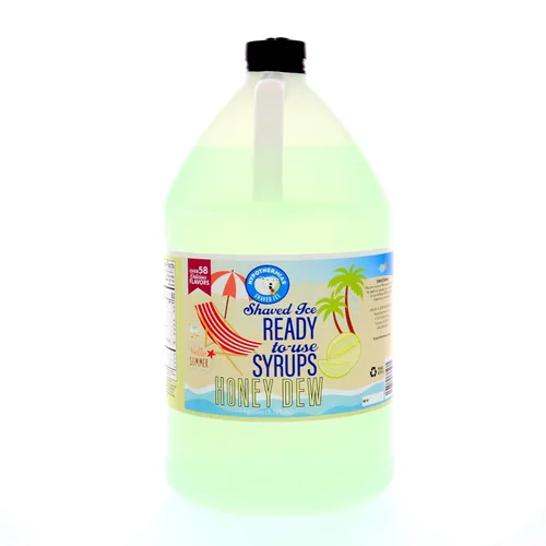 Miniatura 20 de Hypothermias Wild Cherry - Jarabe de sabores de cono de nieve hawaiano listo para usar (128 onzas líquidas), hielo afeitado, 100% azúcar de caña pura