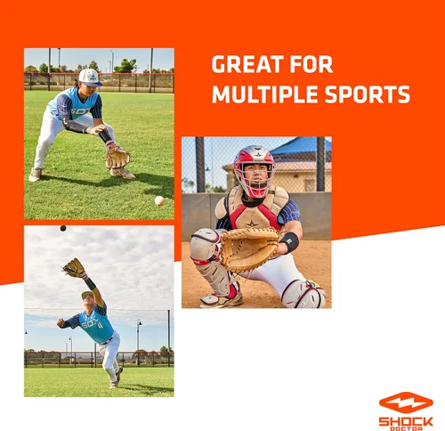 Miniatura 4 de Shock Doctor Pantalones cortos de compresión para adultos con copa protectora Bio-Flex para béisbol, hockey, sóftbol, lacrosse, fútbol y fútbol