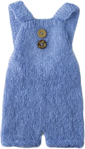 Miniatura 8 de Zeroest Accesorios de fotografía para bebé, traje de sesión de fotos para niño y niña, disfraz de ganchillo para recién nacido, ropa de punto