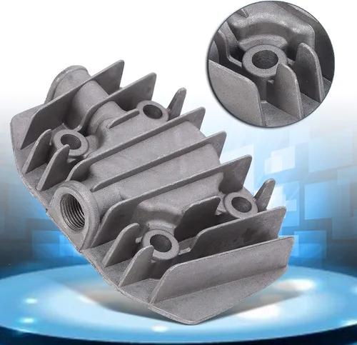 Miniatura 3 de Cilindro de comprr de aire de 2 piezas, pequeño 2. 3P aire Comprr Coolin piezas, cilindro de aluminio de 1.890 in x 2.441 in para Coolin eficiente