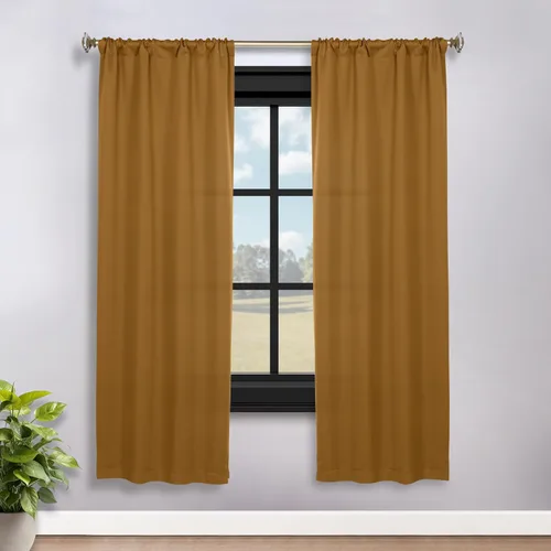 Miniatura 234 de Superior Cortinas Opacas, Oscurecimiento de Habitación, Dormitorio, Cortinas, Cocina, Acentos de Ventana de Sala de Estar, Bloqueo Solar, Térmico