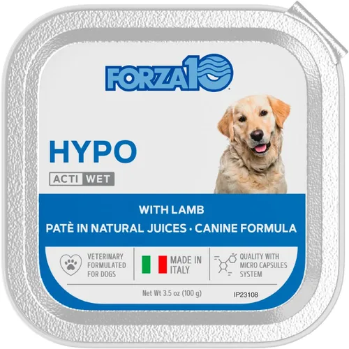 Miniatura 2 de Forza10 - Alimento para perros, alimento húmedo formulado por veterinarios para alergias, apoyo de la piel y el pelaje, sin OMG, sabor a cordero