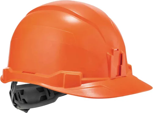 Casco duro, estilo gorra, suspensión de trinquete, clase E, Ergodyne Skullerz 8970, naranja, mediano