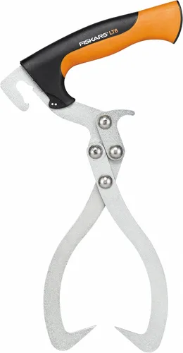 Miniatura 8 de Fiskars Palanca de tala con gancho elevador, Para tala, Longitud: 45.3 in, Negro/Naranja/Plata, WoodXpert, Tamaño: L, 1015439