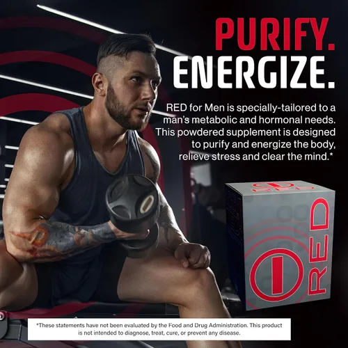 Miniatura 5 de bhip Red For Men (Fit) - Suplemento a medida para la salud hormonal, apoya la energía, la salud cardíaca, la vitalidad y la virilidad - 30 porciones