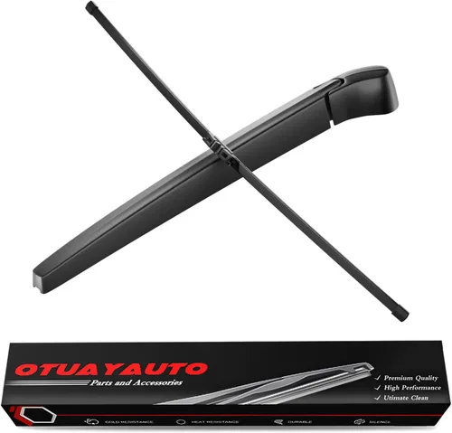 Miniatura 10 de Repuesto para BMW X3 F25 2011-2017, Conjunto de Brazo y Escobilla del Limpiaparabrisas Trasero - Estilo OEM de Fábrica OTUAYAUTO