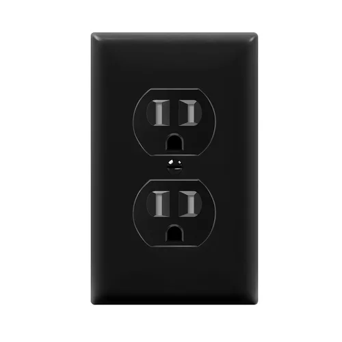 Miniatura 37 de ENERLITES Toma de corriente dúplex, tomacorrientes eléctricos de pared resistentes a manipulaciones, grado residencial, 3 cables, autoconexión a