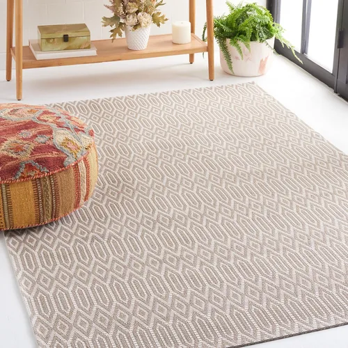 Miniatura 20 de Martha Stewart x SAFAVIEH - Colección de alfombras de área de 2 x 8 pies, color antracita y gris claro, tejido plano, de algodón, ideal para sala