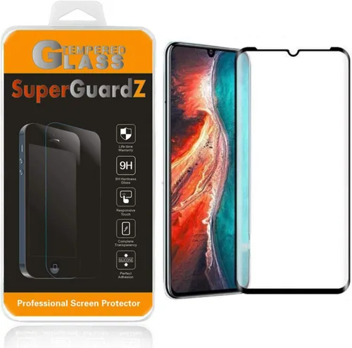 Protector de pantalla de vidrio templado para Huawei P30 Lite [cobertura completa], SuperGuardZ, borde a borde, antiarañazos, antiburbujas
