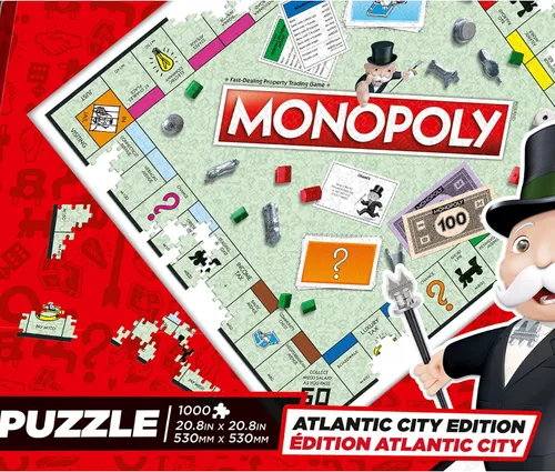 Miniatura 7 de Atlantic City Monopoly - Rompecabezas de 1000 piezas