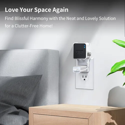 Miniatura 5 de Unidad flash USB Blink de 256 GB y soporte de pared para Blink Sync Module 2 con cable corto, ahorra espacio, sin cables desordenados, soporte
