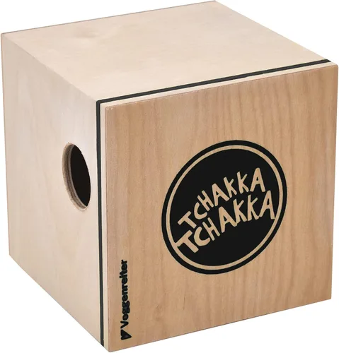 Miniatura 2 de VOLT KazooJon Cube Mini Cajon Bongo Kazoo instrumento de percusión de madera