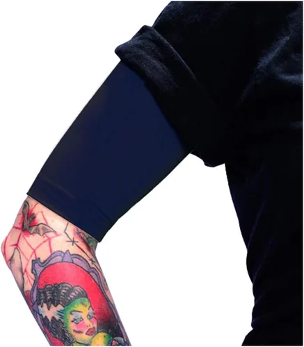 Miniatura 6 de Tat2X Ink Armor - Funda para tatuaje de medio brazo, agarre antideslizante, fabricado en Estados Unidos