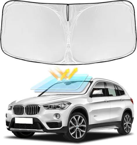 Miniatura 176 de para Dodge RAM 1500 2019-2024 2025 2026 Parasol Parasol para Parabrisas Cubierta - 4 Capas Parasol para Ventana Delantera para RAM1500 2Puertas