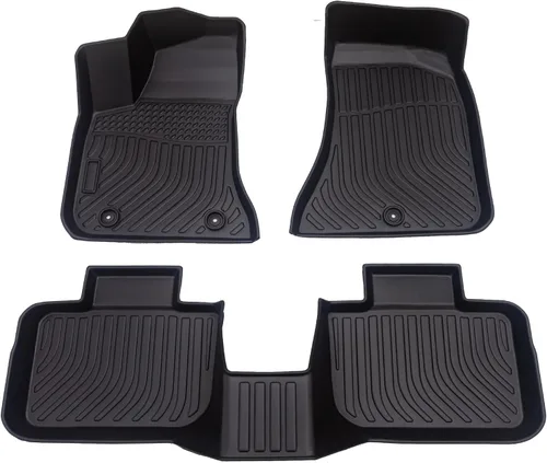 Miniatura 9 de Alfombrillas de Piso para Elantra N 2021-2023 (No Compatible con Híbrido 21-23) Protección para Todo Clima Goma TPE Personalizada para Piso Sin Olor