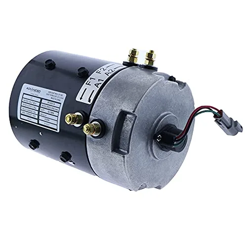 Miniatura 3 de HOLDWELL DC SepEx Motor 48V 3.7KW Reemplazar Club Car 102775101 Compatible con Vehículo Eléctrico XP-2067-S ZQS48-3.7-T-GN