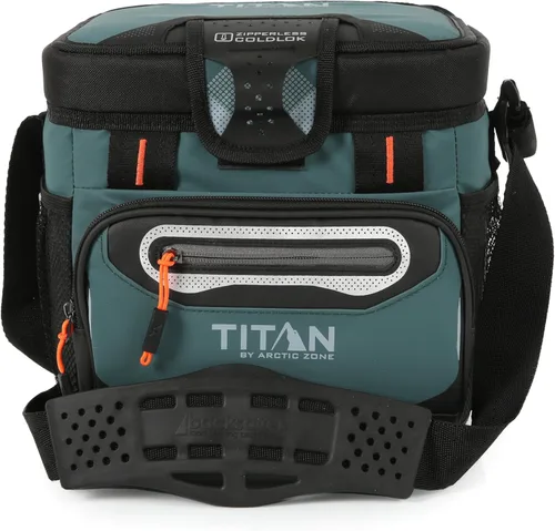 Titan by Arctic Zone Deep Freeze Cooler - Enfriador de cuerpo duro sin cremallera, aislamiento de congelación profunda, forro de cuerpo duro y