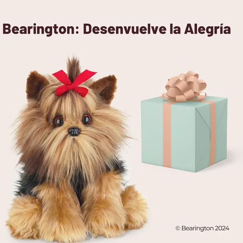 Miniatura 5 de Bearington Terri Cairn Terrier Animal de Peluche - 13" Perro de Peluche Realista con Pelo Suave y Detalles Realistas - Peluche Tierno de Cachorro