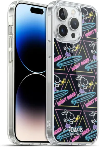 Miniatura 57 de Head Case Designs Peanuts Tropical Surf Snoopy Aloha Disco Gel Funda con licencia oficial [protección de grado militar] compatible con Apple iPhone