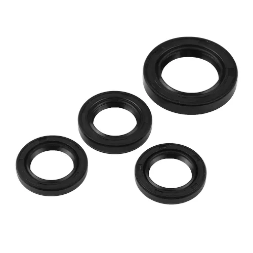 Miniatura 4 de Sello de semillas de válvula de aceite, kit de sello de motor Gy6, kit de sello de aceite Ngine, 4 piezas de cigüeñal del motor, caja de cigüeñal