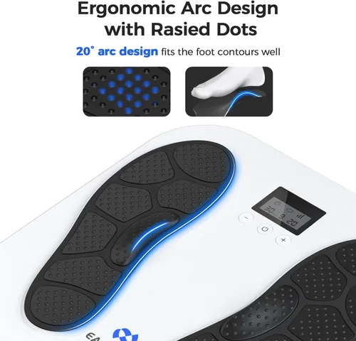 Miniatura 8 de EaseZen Masajeador de pies para neuropatía, estimulador de pies TENS EMS recargable con 10 modos, 20 intensidades, estimulador de circulación