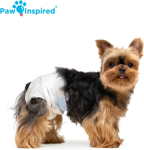 Miniatura 4 de Paw Inspired Pañales desechables para perras, ultra protección, pañales para perros en calor, micción excitable o incontinencia (12 y 144 unidades)