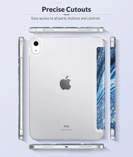 Miniatura 6 de MoKo Funda para Nuevo iPad (A16) de 11ª Generación 2025/ 10ª Generación 2022, Funda para iPad de 11 Pulgadas/ 10.9 Pulgadas con Funda Trasera