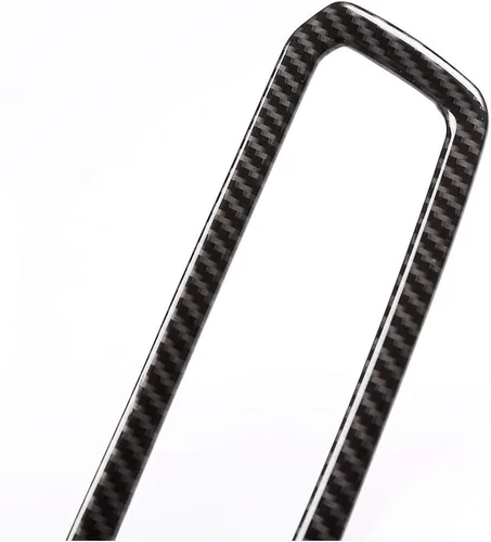 Miniatura 7 de Fibra de carbono estilo ABS coche interruptor decoración marco ajuste para BMW X5 G05 X7 G07 2019