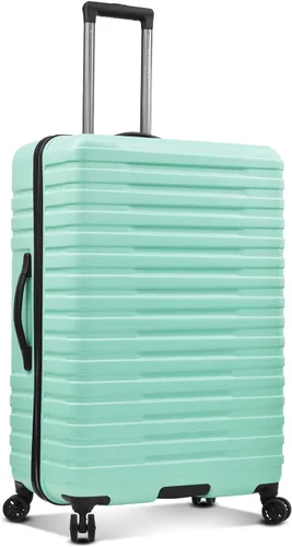 Miniatura 3 de U.S. Traveler Boren - Maleta de viaje de policarbonato resistente con 8 ruedas giratorias, asa de aluminio
