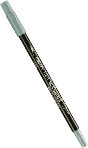 Miniatura 81 de Uchida 1122-C-3 Marvy Extra Fine Tip Le Plume II Rotulador de doble punta, azul