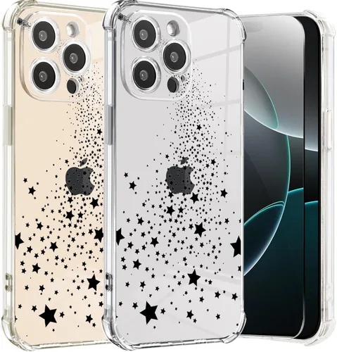 Miniatura 37 de Roemary Buffertech - Funda protectora para iPhone 13 Pro Max con diseño Golden Retriever, diseño de arcoíris con protector de pantalla