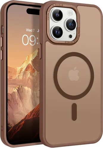 Miniatura 18 de BENTOBEN Funda magnética para iPhone 14 Pro [compatible con Magsafe] translúcida mate 14 Pro, delgada, a prueba de golpes, para mujeres, hombres