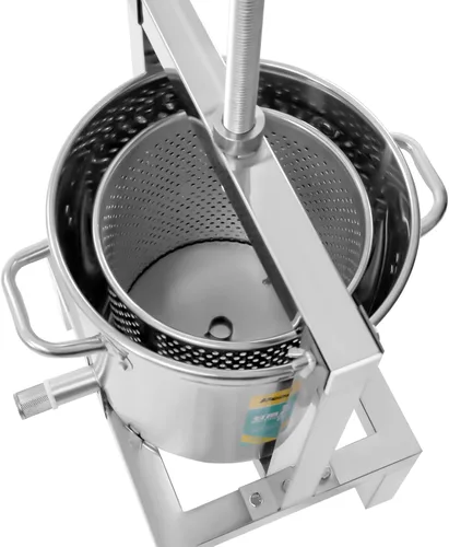 Miniatura 6 de Fruit Wine Press 2.6 Gallon Manual Grape Presser for Wine Juice Making DIY Large Fruit Honey Presser Apple Cider Grape Juice Press Extractor