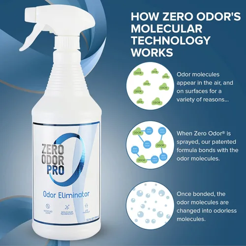 Miniatura 4 de Zero Odor Pro - Eliminador de Fuerza Comercial Neutralizador de Olores, Desodorizante de Habitación Eliminador de Olores Mohosos - Spray Disparador