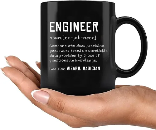Miniatura 7 de Panvola Engineer Definition Someone Who Does Precision Funny Engineer Gifts for Engineering Students Teachers Computer Civil Mechanical Electrical