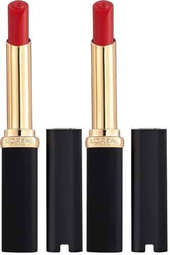 Miniatura 21 de L'Oréal Paris Colour Riche - Lápiz labial mate de volumen intenso, con ácido hialurónico para hasta 16 horas de comodidad durante todo el día, rosa