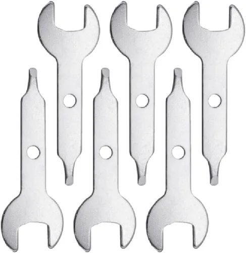 COOLHOOD Llave de pinza de acero inoxidable para máquina de grabado, herramienta de herramientas de tuerca, llave inglesa para amoladora eléctrica,